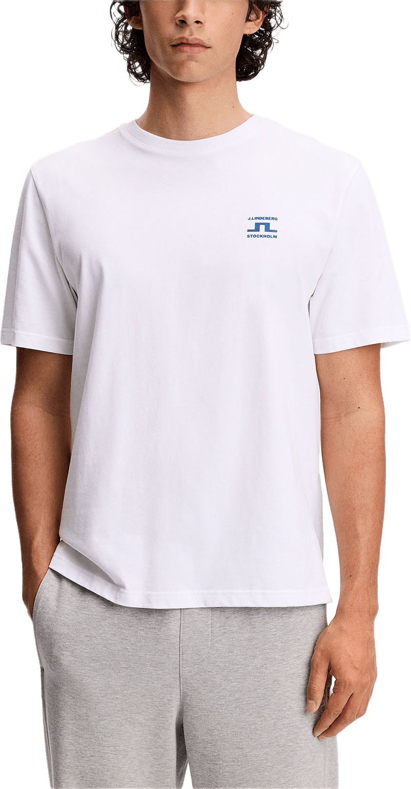 Parcie Seasonal Tee, från J.Lindeberg, i färgen White.