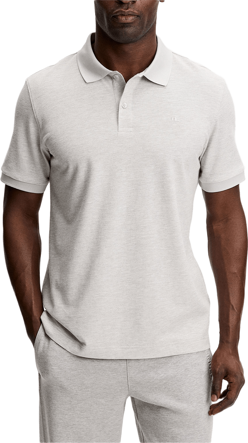 Verse Polo, från J.Lindeberg, i färgen Light Grey Melange.