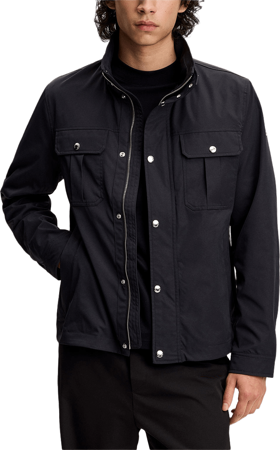 Bailey Recy Poly Jacket, från J.Lindeberg, i färgen Black.