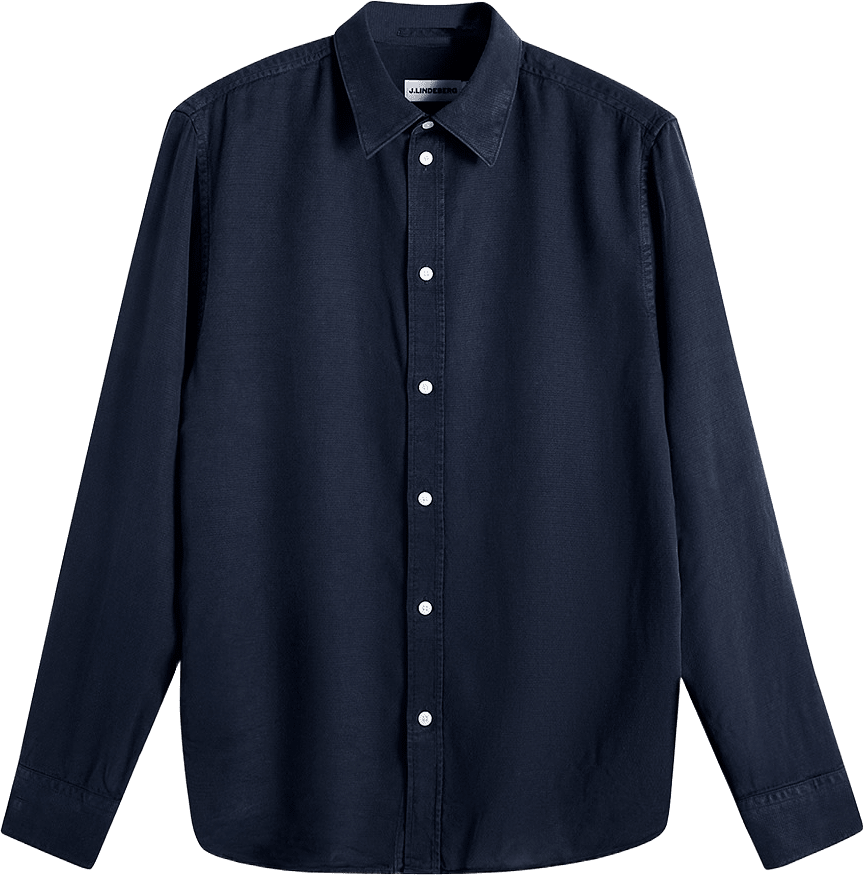Zachary Gmd Tencel Shirt, från J.Lindeberg, i färgen Jl Navy.
