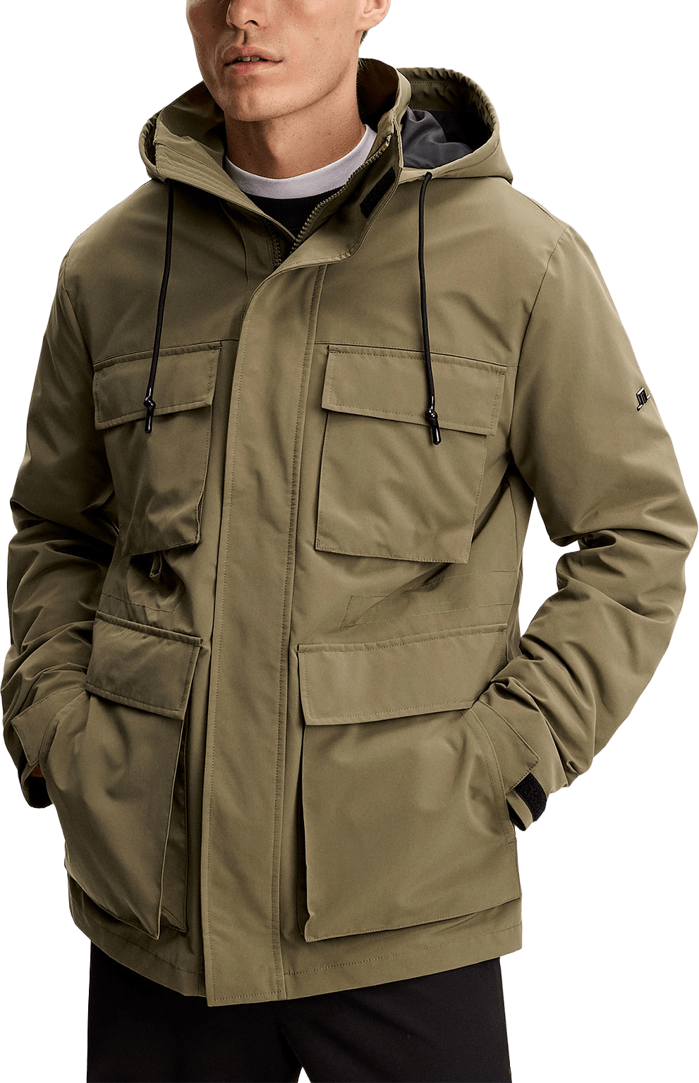 Franco Field Jacket, från J.Lindeberg, i färgen Kalamata.