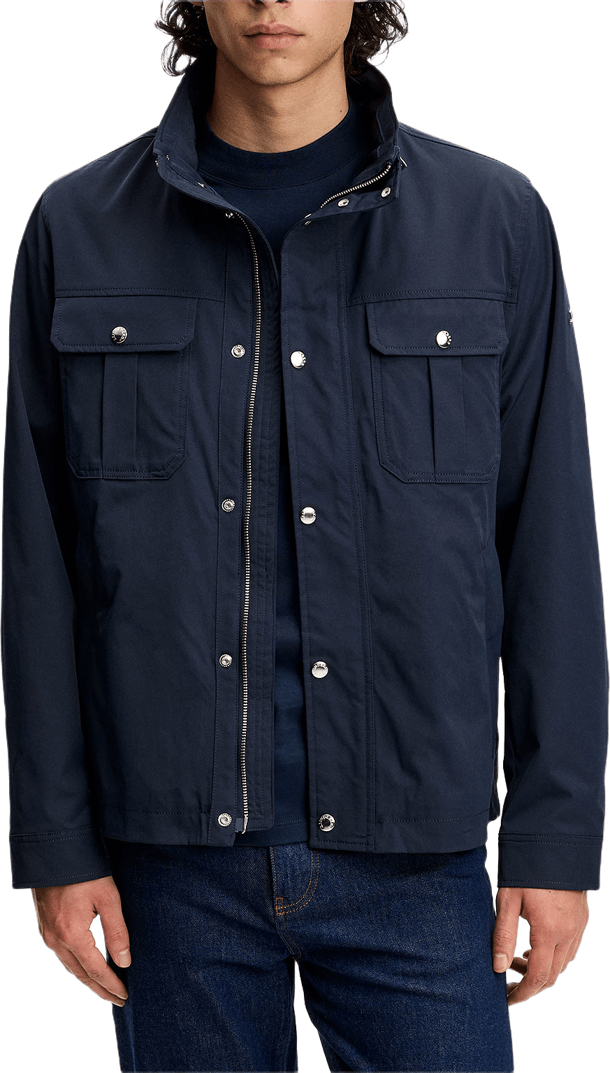 Bailey Recy Poly Jacket, från J.Lindeberg, i färgen Jl Navy.
