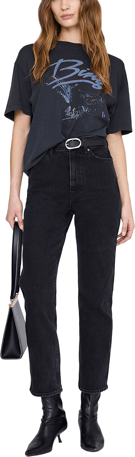 Kent Tee Eagle, från Anine Bing, i färgen Black.