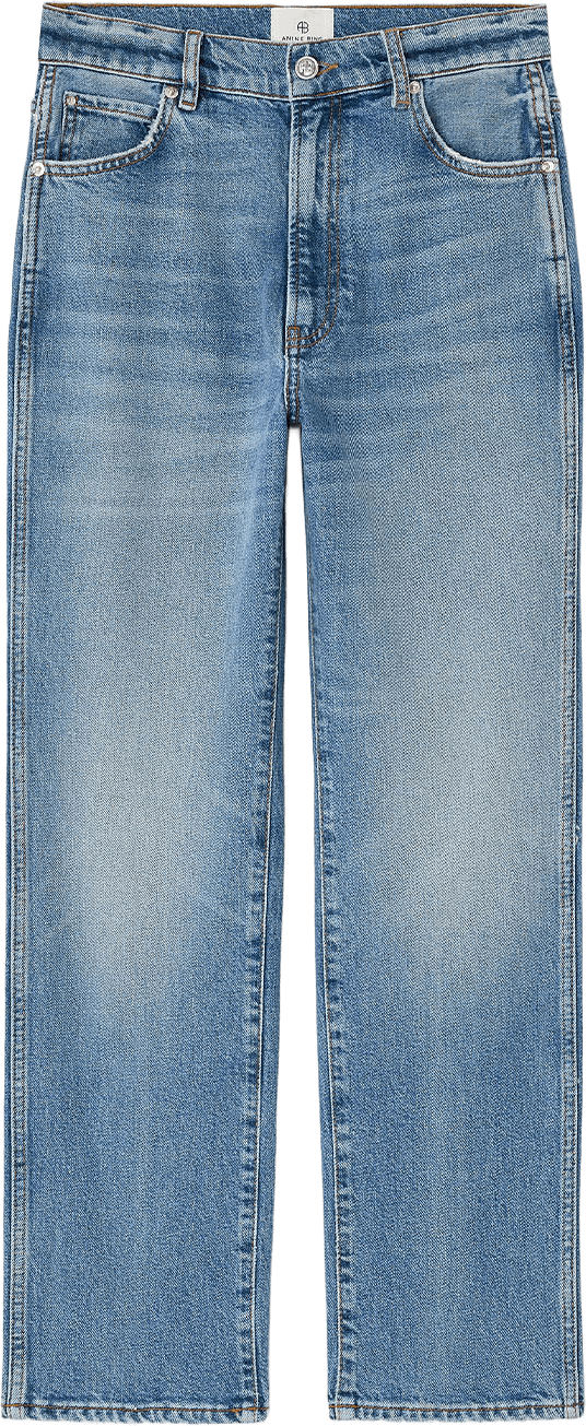 Jane Jeans, från Anine Bing, i färgen Washed Blue.