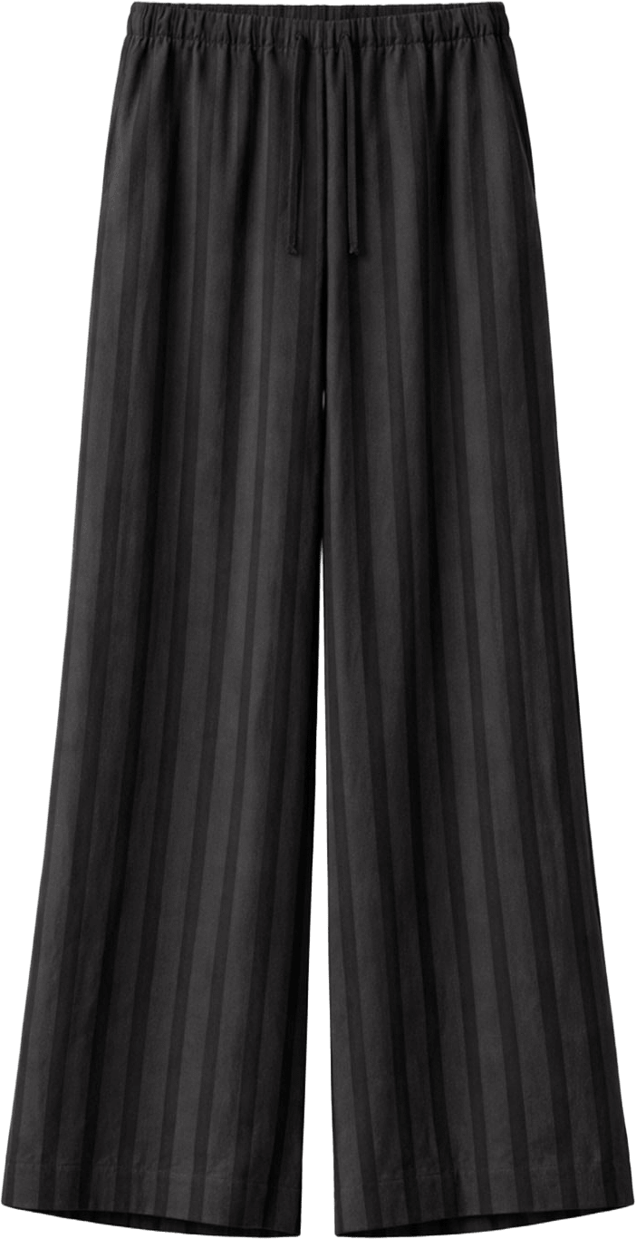 VACANT PANTS WIDE STRIPE, från A Part Of The Art, i färgen Black Stripe.
