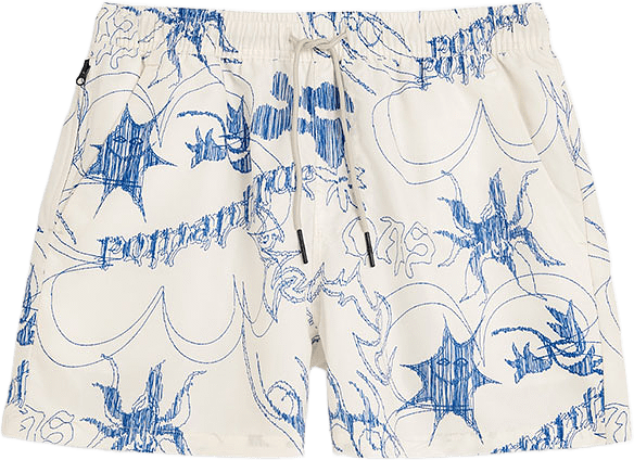 Romantique Swim Shorts, från OAS, i färgen Blue.