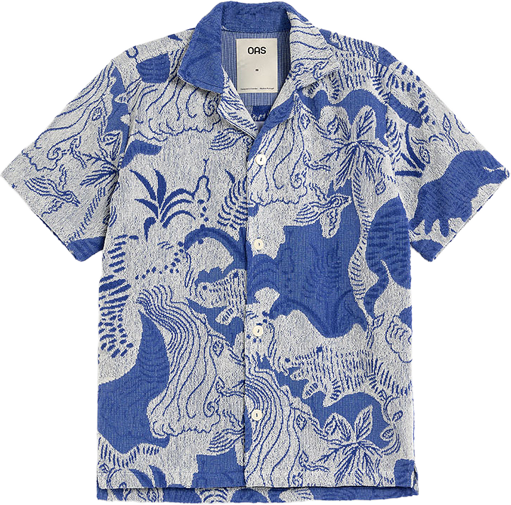 Mystea Cuba Shirt, från OAS, i färgen Blue.