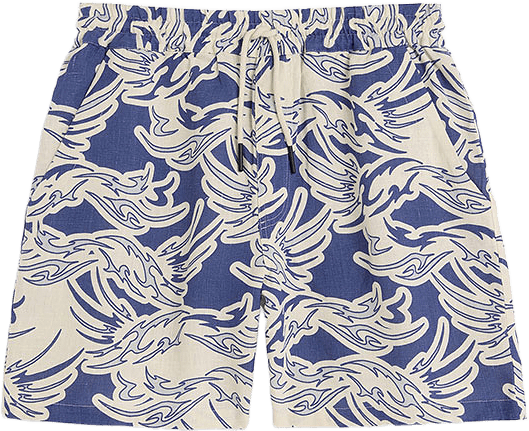 Rogue Porto Shorts, från OAS, i färgen Blue.
