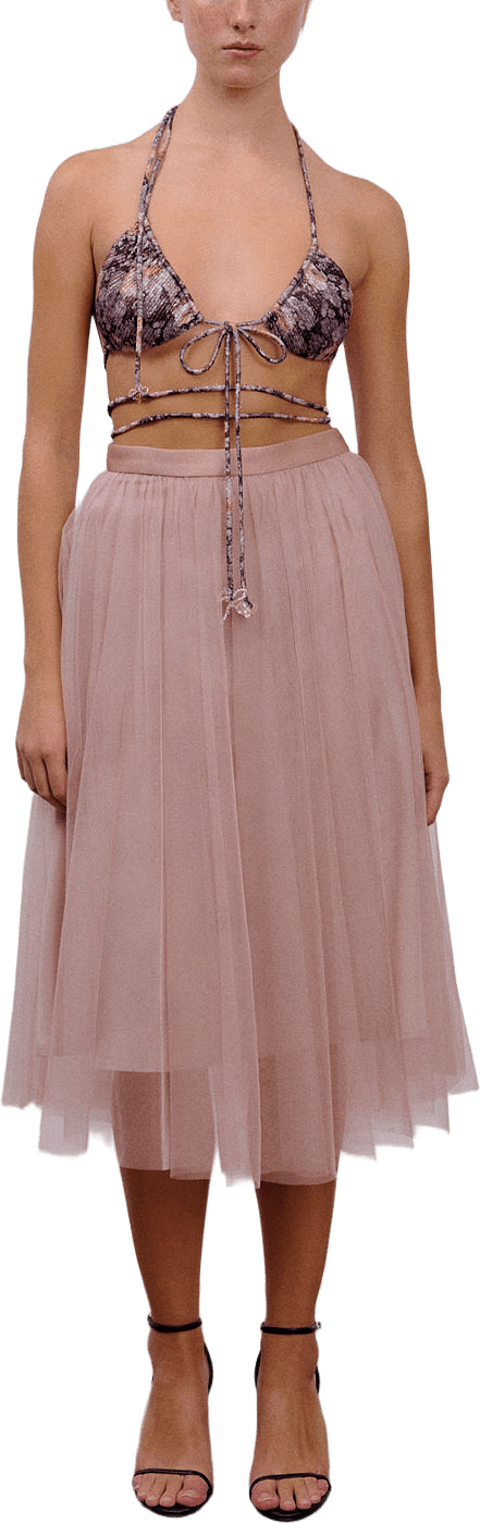 Flawless Skirt, från Ida Sjöstedt, i färgen Pale Mink.