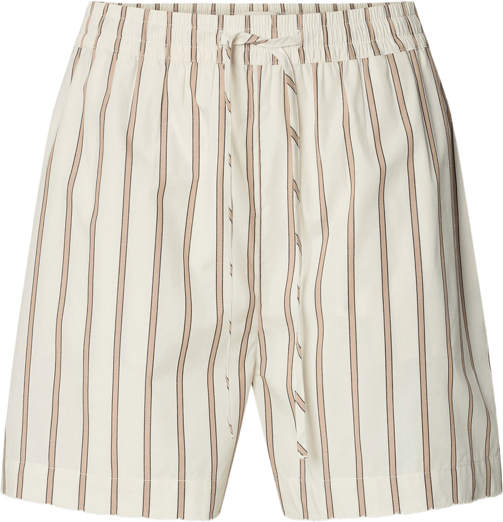 Gina Edge Shorts, från Selected Femme, i färgen Etherea Stripe.