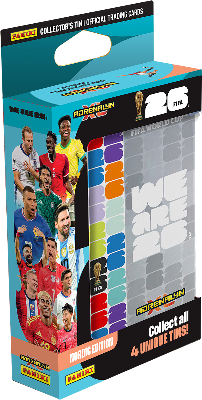 Panini World Cup 2026 Pocket Tin, från Panini.
