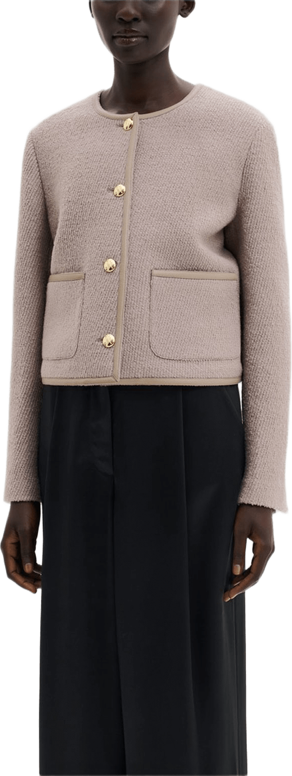 Ninette Dressed Wool Jacket, från Malina, i färgen Graphite1.