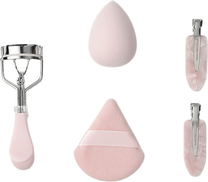 Get Ready Routine Set, från Å BEAUTY, i färgen Lt Pink.