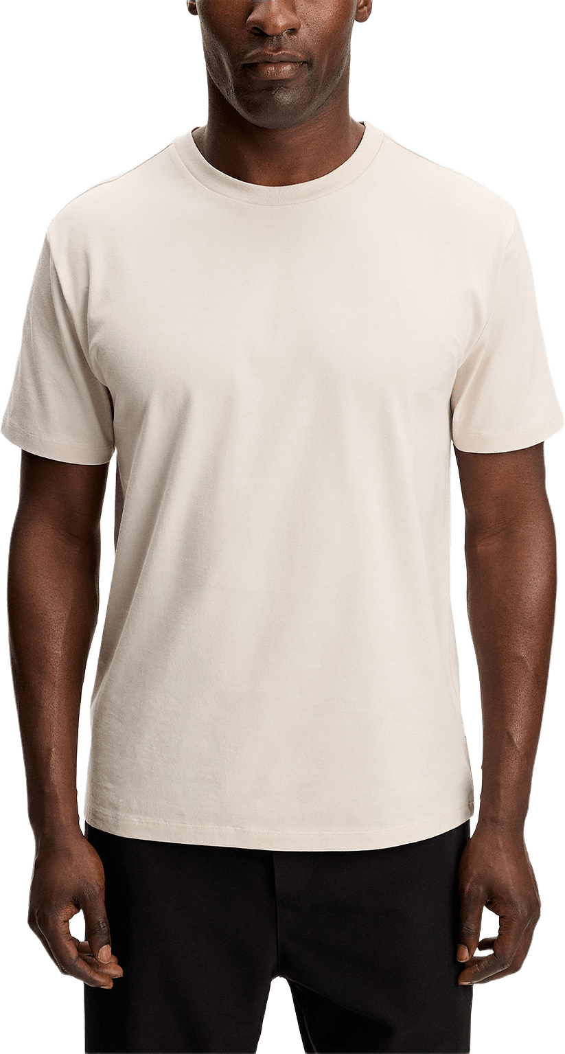 Sid Basic T-Shirt, från J.Lindeberg, i färgen Moonbeam.