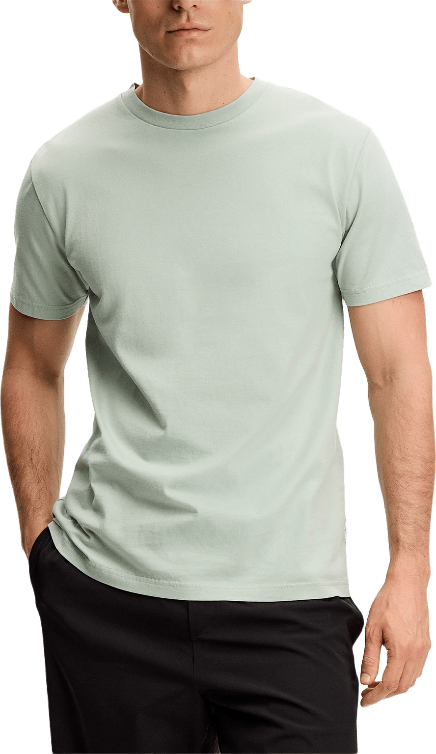 Sid Basic T-Shirt, från J.Lindeberg, i färgen Jadeite.