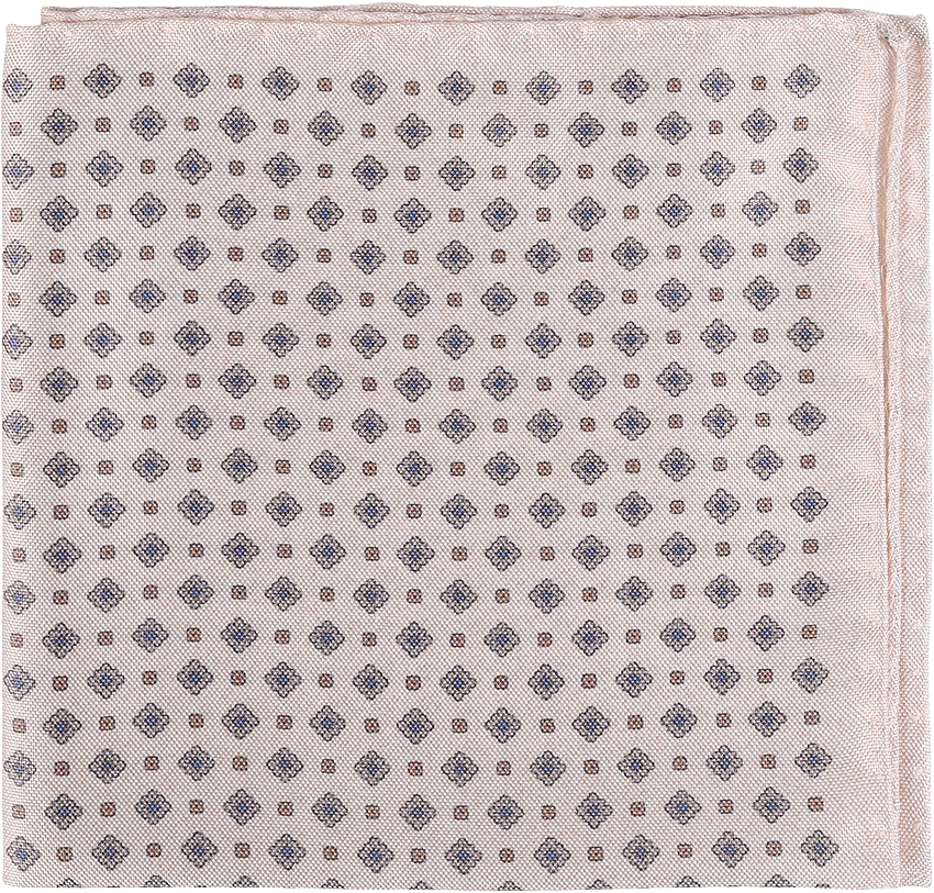 Pocket Square, från Amanda Christensen, i färgen 119 Cream Melange.