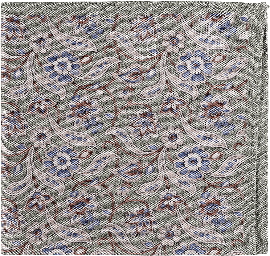 Pocket Square, från Amanda Christensen, i färgen 517 Lt Green Melange.