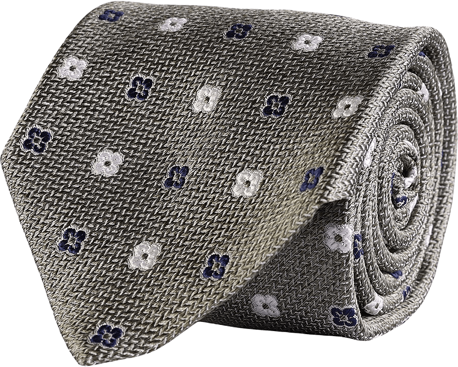 Classic Tie, från Amanda Christensen, i färgen Olive Melange.