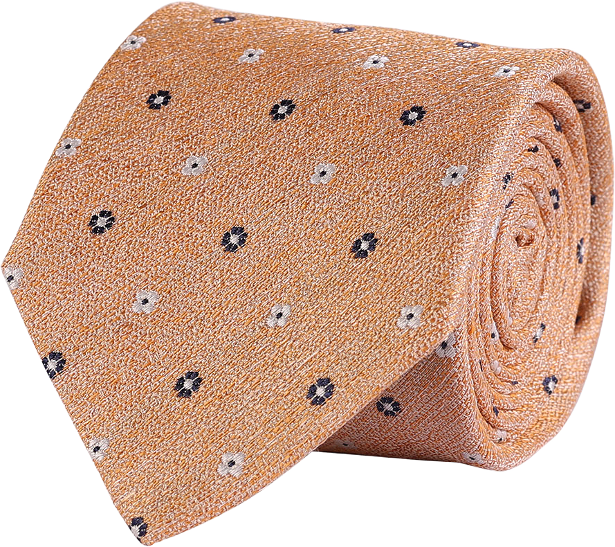 Classic Tie, från Amanda Christensen, i färgen Orange Melange.