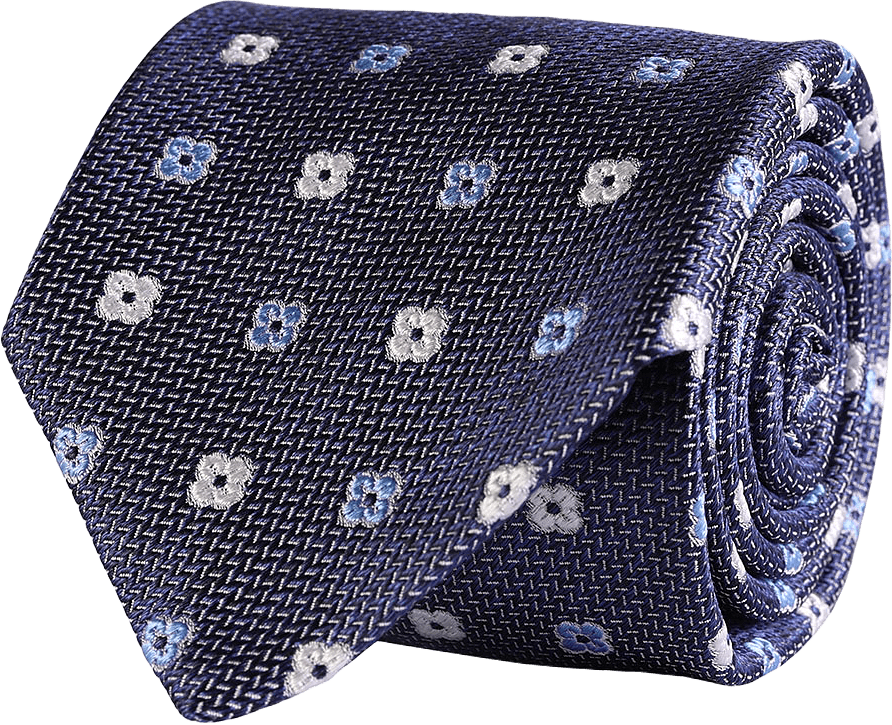 Classic Tie, från Amanda Christensen, i färgen Navy Melange.