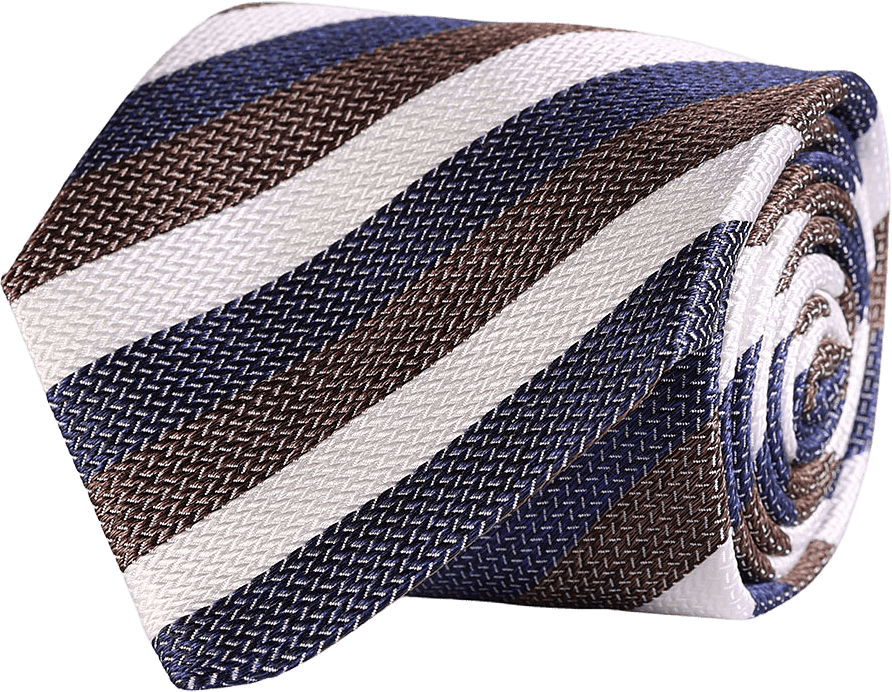 Classic Tie, från Amanda Christensen, i färgen Brown Melange.