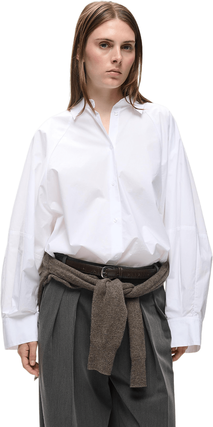 MILLERIW LOOSE SHIRT, från Inwear, i färgen Pure White.
