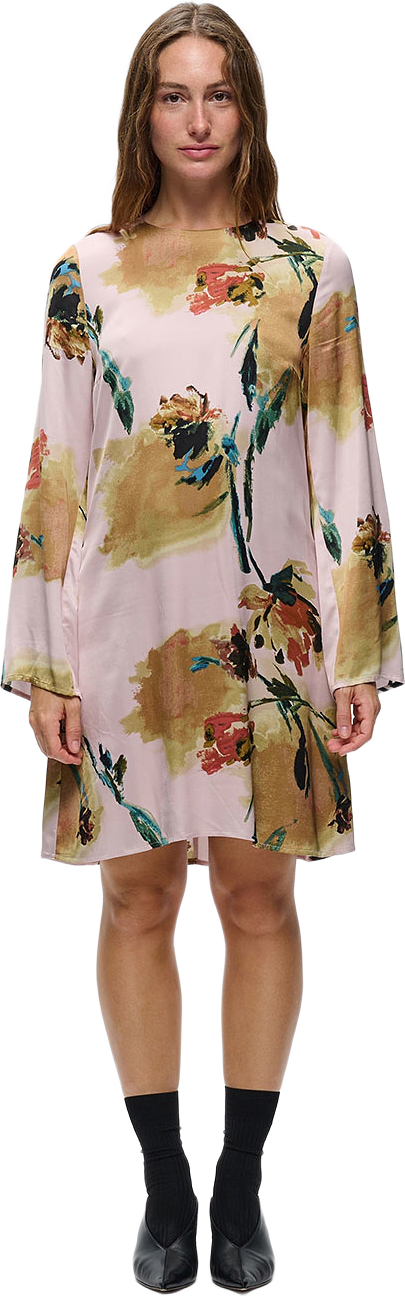 MeadowIW Short Dress, från Inwear, i färgen Multi Painted Flower.