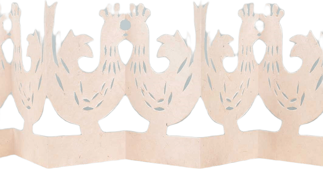 Hen bords-/fönsterdekoration, från A World of Craft, i färgen Vit.