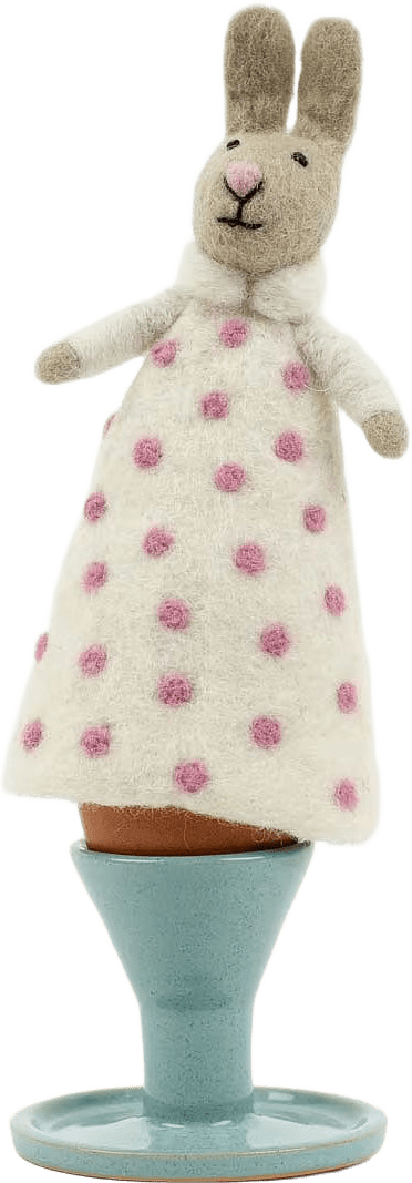 Bunny long dress påsk dekoration vit, från A World of Craft, i färgen Vit.