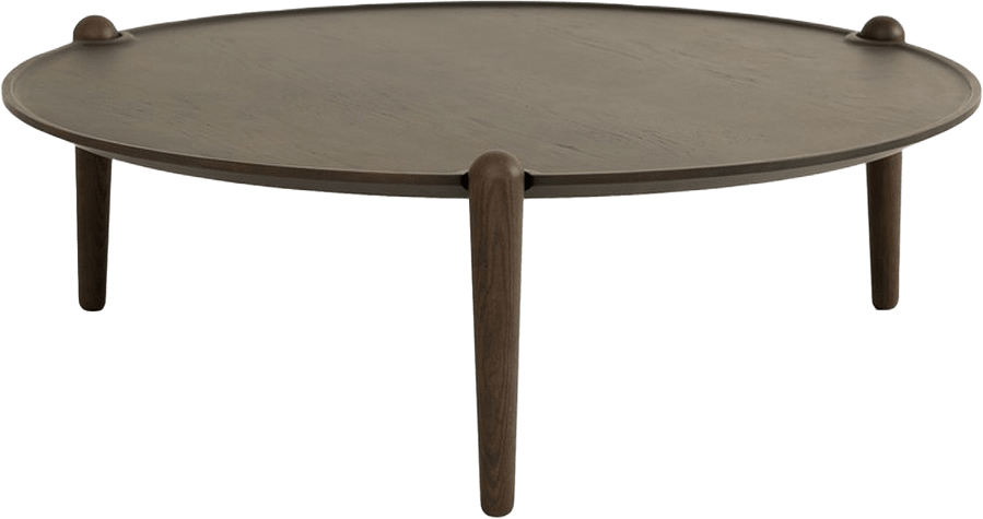 Aria Table 90 cm - Low, från Design House Stockholm, i färgen Dark Oak.