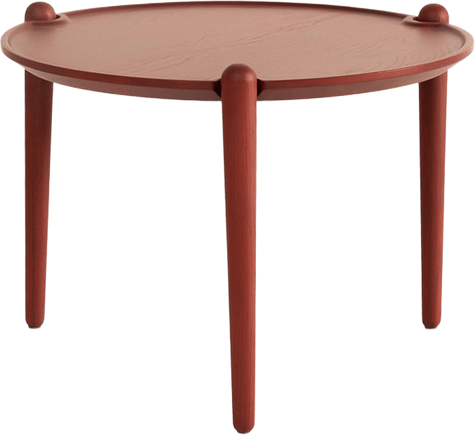 Aria Table - Low, från Design House Stockholm, i färgen Red.