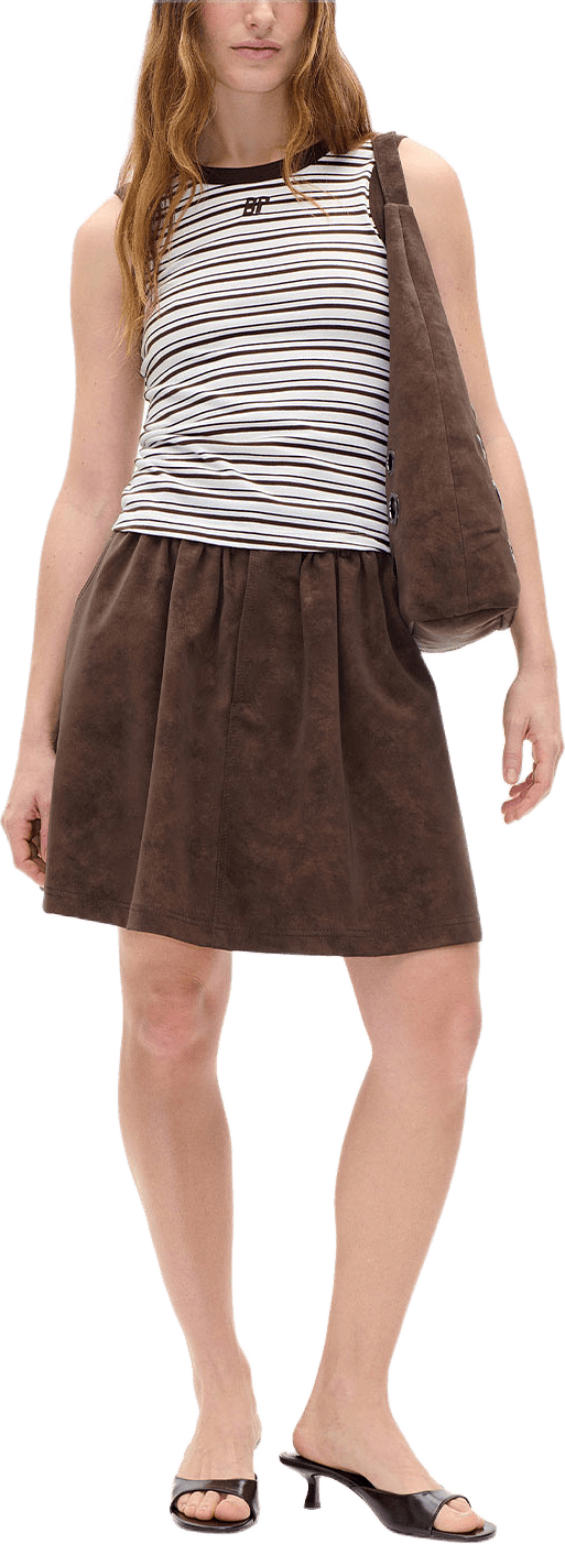 Jolen Top, från Baum und Pferdgarten, i färgen Coffee Bean Stripe.