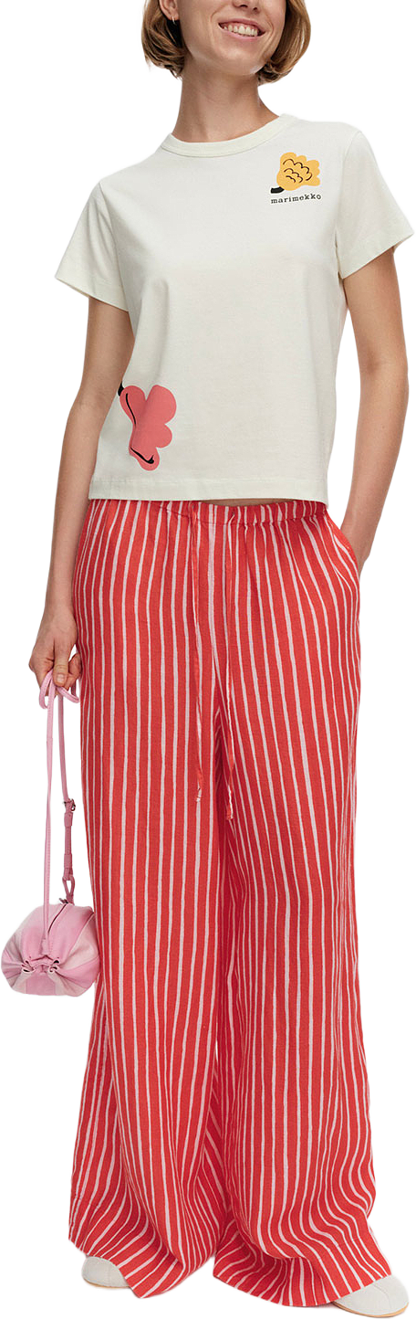 Laji Piccolo, från Marimekko, i färgen Red, Light Pink.