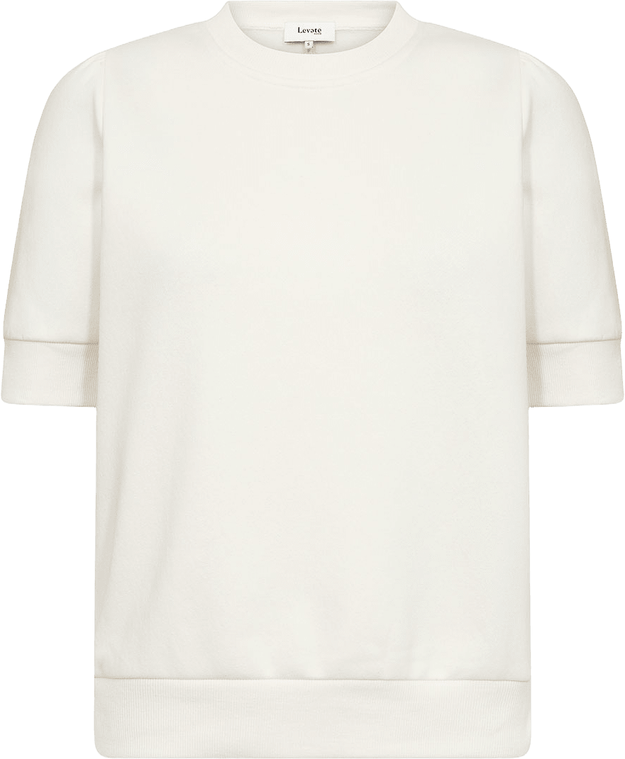 Nuka 19 Top, från Leveté Room, i färgen Star White.