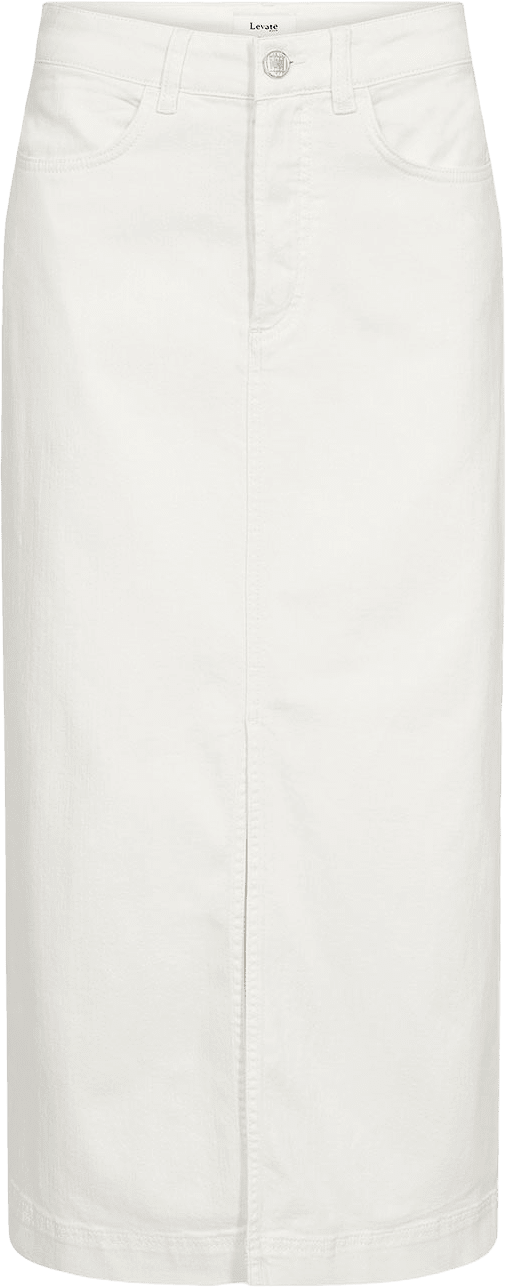 Rillo 4 Skirt, från Leveté Room, i färgen Star White.