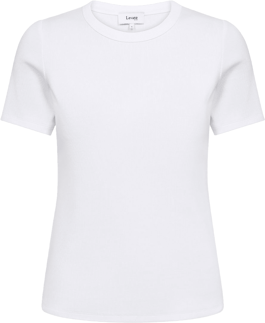 Numbia 5 Blouse, från Leveté Room, i färgen White.