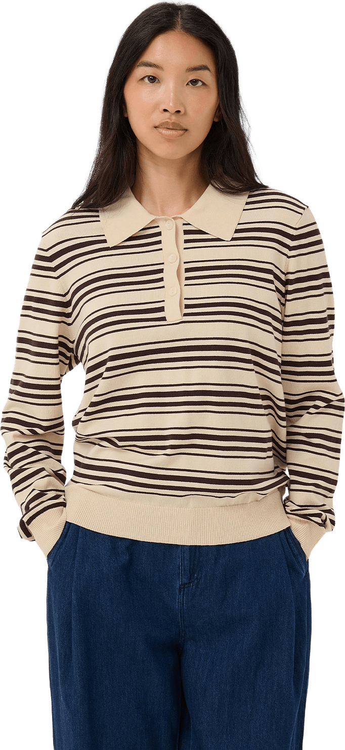 ChannanPW Pullover, från Part Two, i färgen Mole Stripe.
