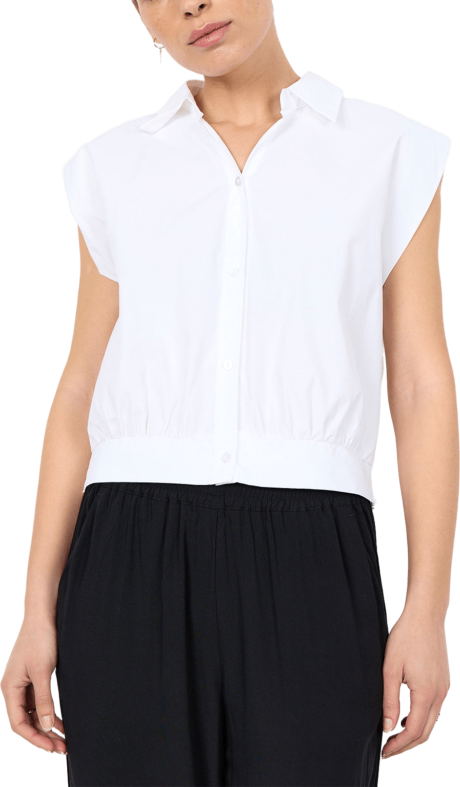 Netti 123 Shirt, från Soyaconcept, i färgen White.