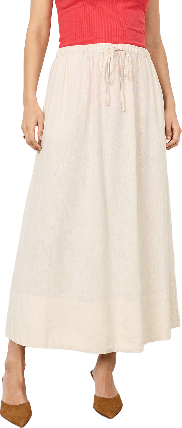 Ina 72 Skirt, från Soyaconcept, i färgen Sand.