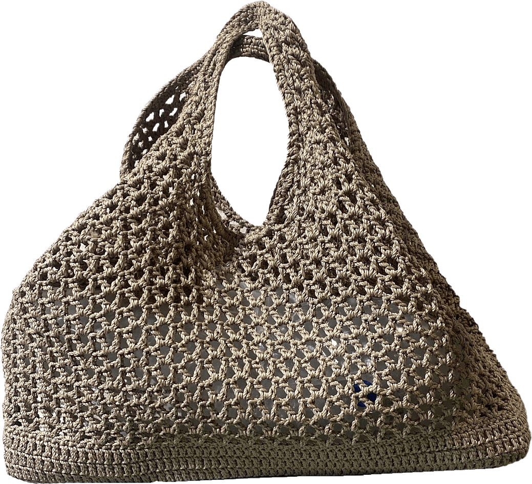 Sweet Crochet Basket Sand, från Ceannis, i färgen Sand.