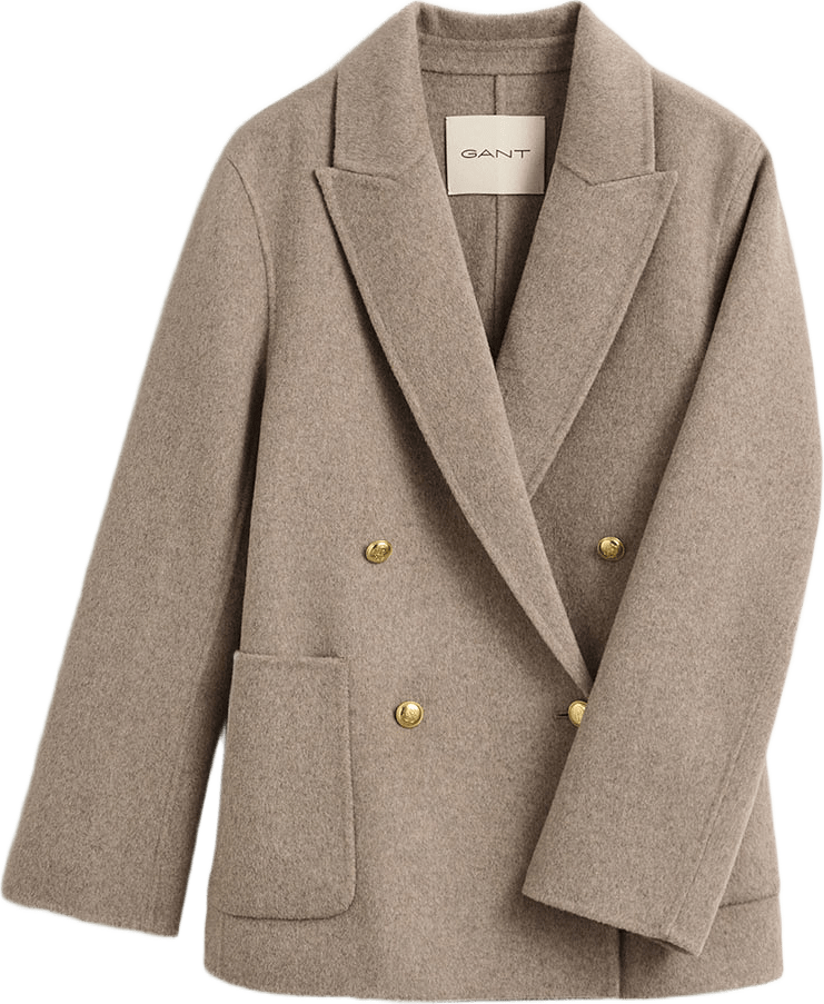 Handstitched Club Blazer, från GANT, i färgen Mist Taupe.