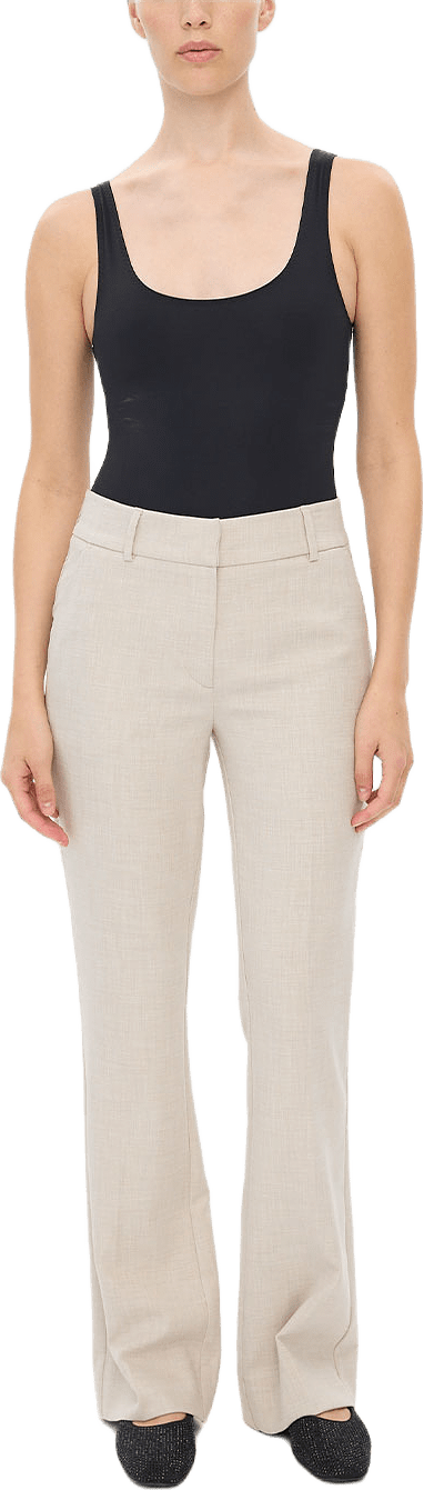 ClaraFV 085 Trousers, från Five Units, i färgen Silver Sand Melange.