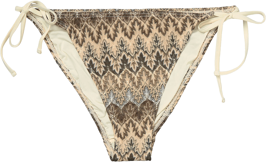 Amber Baila Bikini Tanga, från Becksöndergaard, i färgen Mocha Brown.