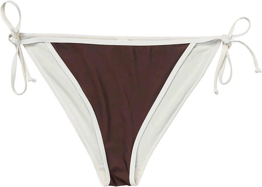 Contrast Baila Bikini Tanga, från Becksöndergaard, i färgen Hot Fudge Brown.