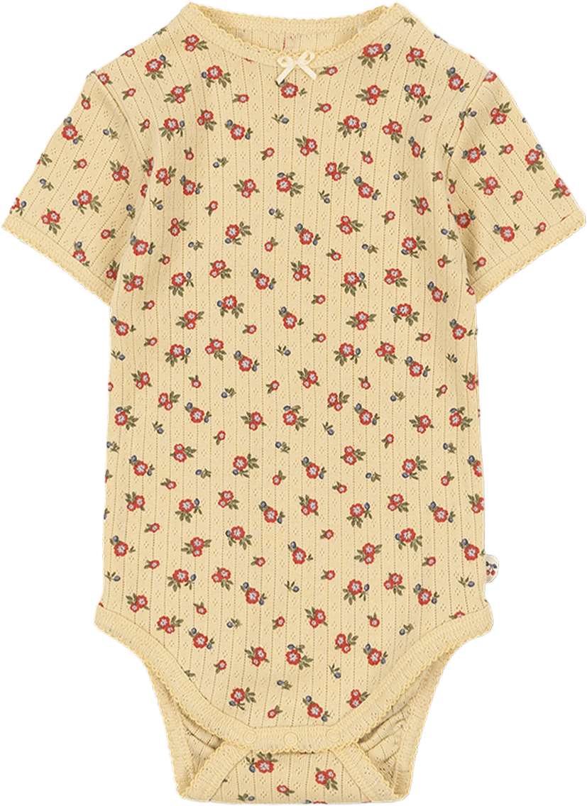 Minnie Ss Body Gots, från Konges Sløjd, i färgen Carmona.