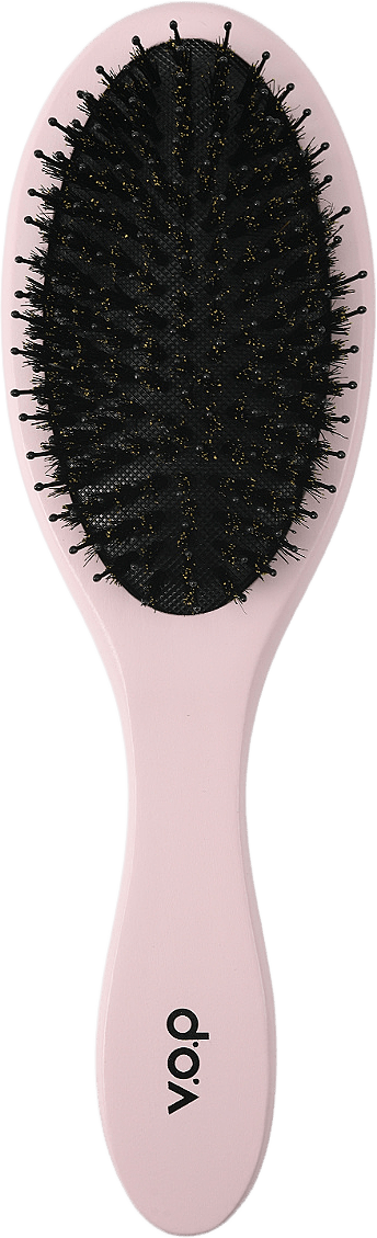 Glow & Detangle Brush, från v.o.p, i färgen Lt Pink.