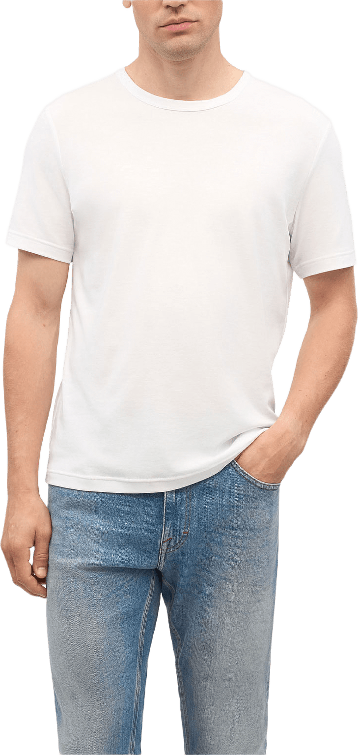 Olaf Rundringad T-Shirt, från Tiger of Sweden, i färgen Pure White.