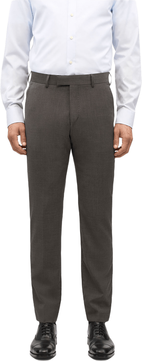 Tenuta Slim-Fit Byxor, från Tiger of Sweden, i färgen Mud2.