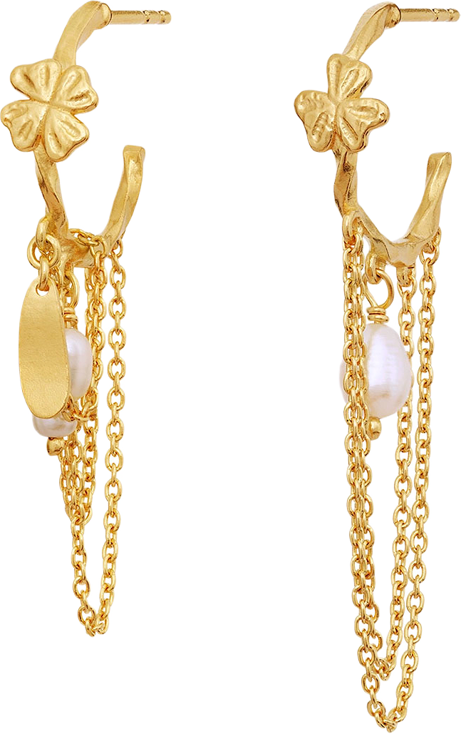 Inara Earrings, från Maanesten, i färgen Recycled Coated With 18k Gold.