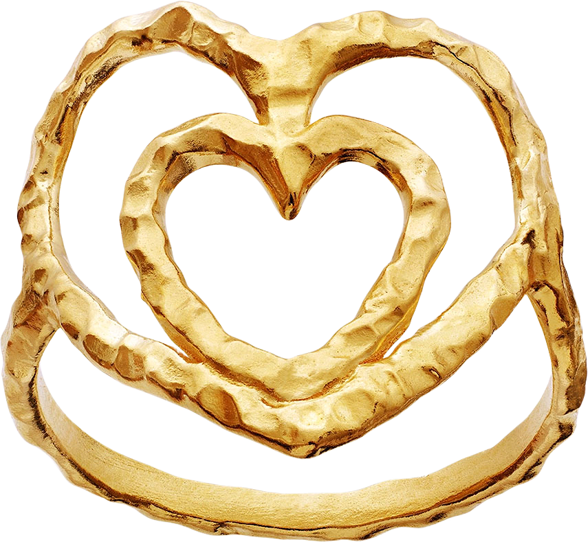 Felicity Ring, från Maanesten, i färgen Recycled Coated With 18k Gold.